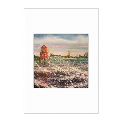 Herd Groyne Mini Print A4